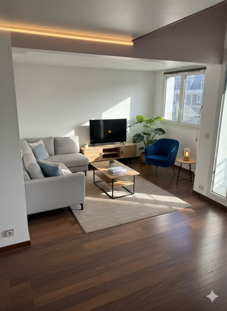 T4 duplex gros potentiel à Saint-Ouen