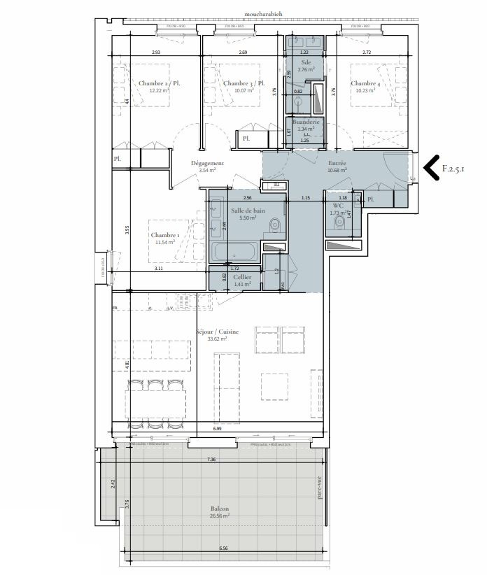 Photo APPARTEMENT T5 TERRASSE image 5/6
