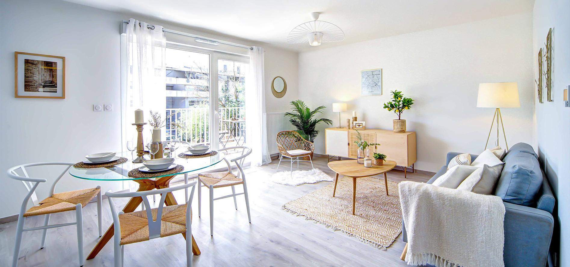 Photo BEAU 2 PIÈCES - BALCON & PARKING - 450M TRANSILIEN N image 1/3