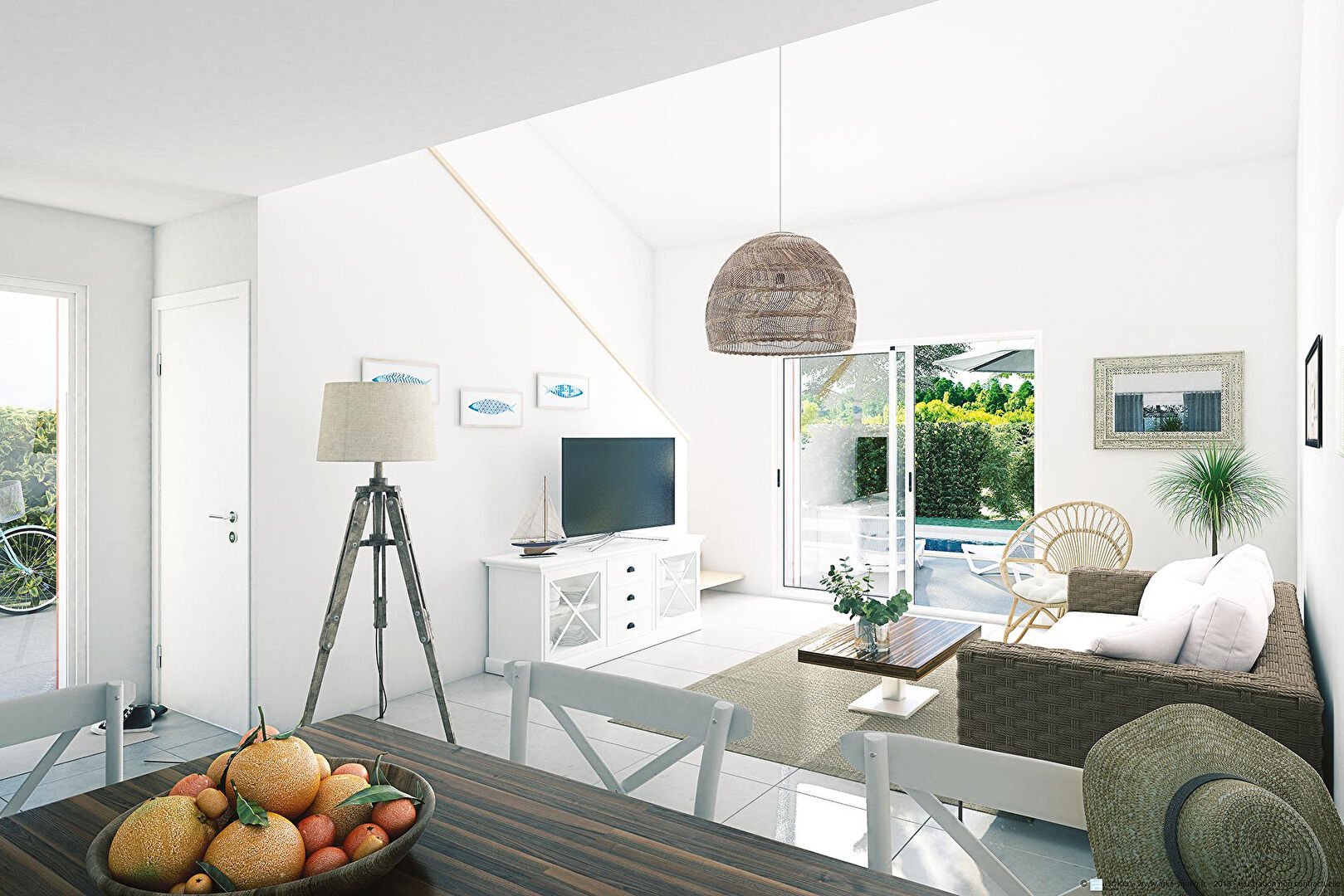 BEAU 3 PIÈCES - REZ-DE-JARDIN & PARKINGS - 8MIN RER C