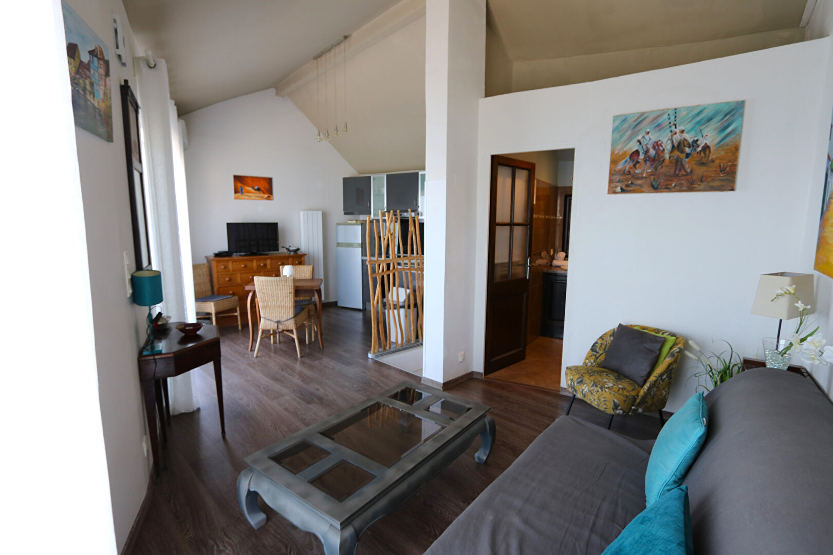 Photo Sur la plage de Lavasina appartement  T2 en duplex image 5/6