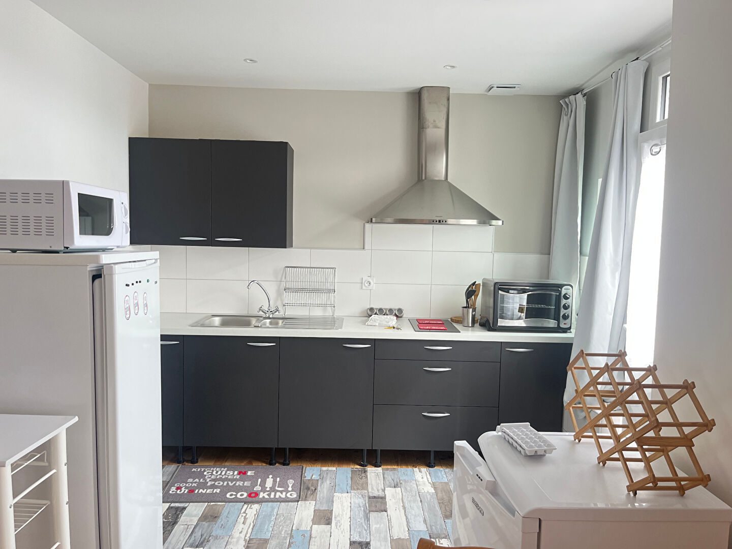 Les commodités à pieds...