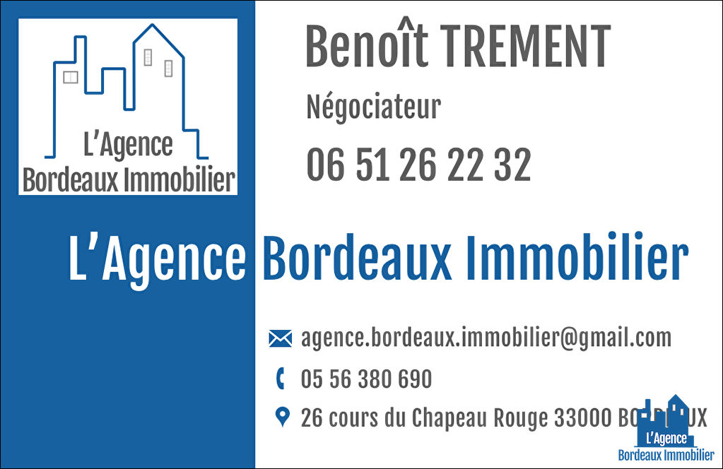 Photo VENDU PAR L'AGENCE. EXCLUSIVITÉ ! SPÉCIAL INVESTISSEUR - BRUGES - APPARTEMENT TYPE 3 DE 61 M² AVEC TERRASSE DE 8 M² + PLACES DE PARKING EN SOUS-SOL. Benoît TREMENT Tel:06.51.26.22.32. image 6/6