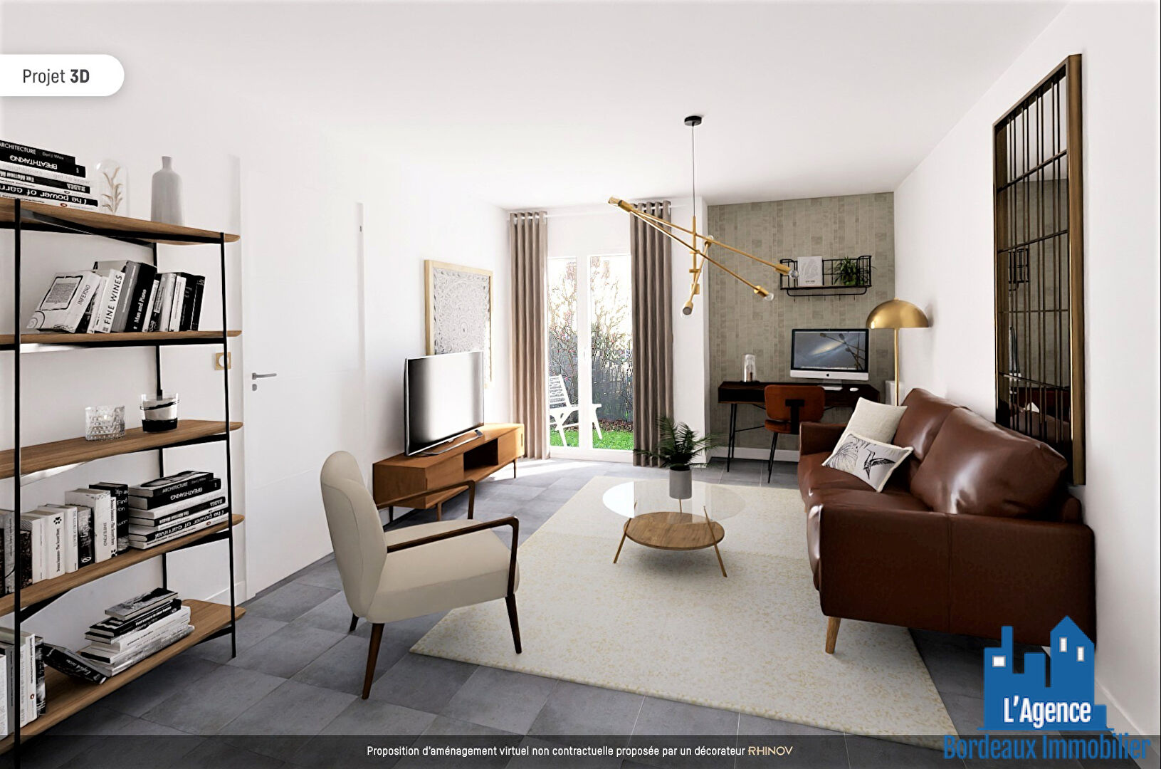 VENDU PAR L'AGENCE. LE HAILLAN - APPARTEMENT TYPE 2 DE 40 M²  + PLACE DE PARKING. Benoît TREMENT Tel:06.51.26.22.32.