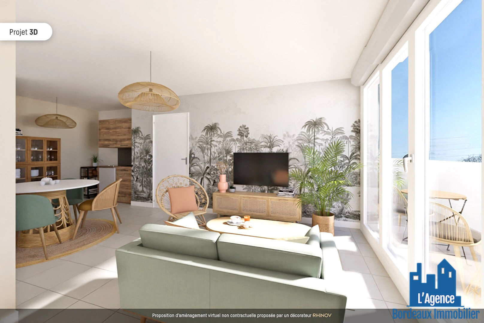 COMPROMIS SIGNE !! EYSINES BOURG - APPARTEMENT TYPE 2 41m² - DERNIER ETAGE - BALCON - PARKING - VENDU LIBRE !! Sébastien BAUDOT