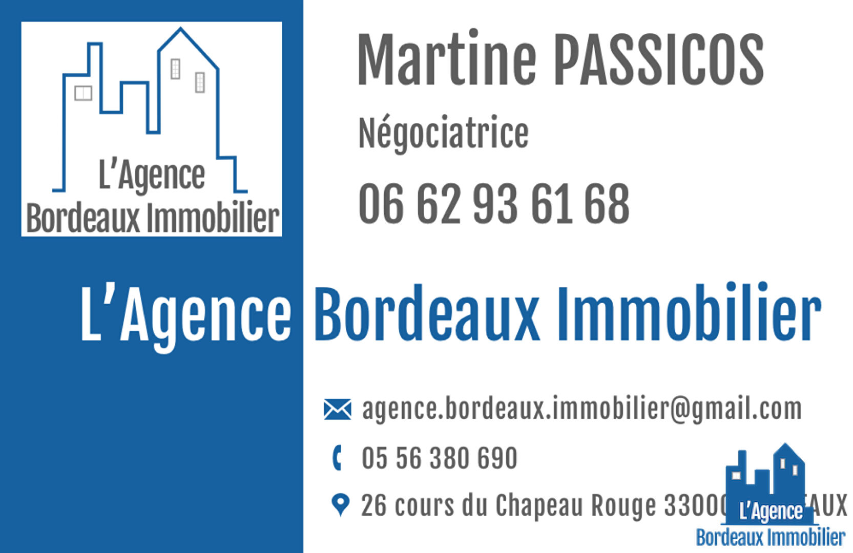 Photo VENDU PAR L'AGENCE !! EXCLUSIVITE !! BORDEAUX CHARTRONS - APPARTEMENT T3 TRAVERSANT DE 59 M² + 2 LOGGIAS + 1 CELLIER. Martine PASSICOS image 3/6