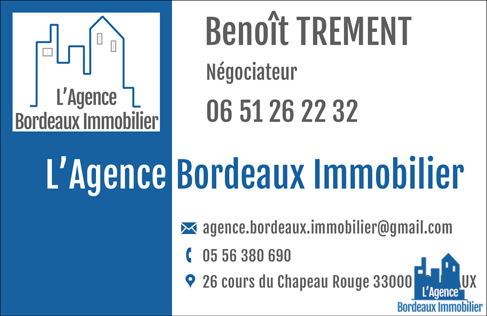 Photo VENDU PAR L'AGENCE. BORDEAUX - APPARTEMENT TYPE 2 DE 32 M² AVEC TERRASSE DE 15 M². Benoît TREMENT O6.51.26.22.32 image 3/6