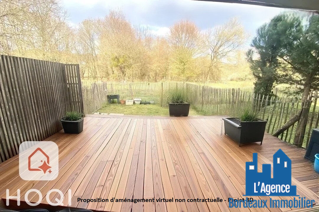 Photo VILLENAVE D'ORNON - APPARTEMENT TYPE 3 DE 66 M² + TERRASSE D'ACCUEIL + TERRASSE AVEC  JARDIN + 2 PLACES DE PARKING. L'AGENCE BORDEAUX IMMOBILIER 05.56.380.690 image 2/6