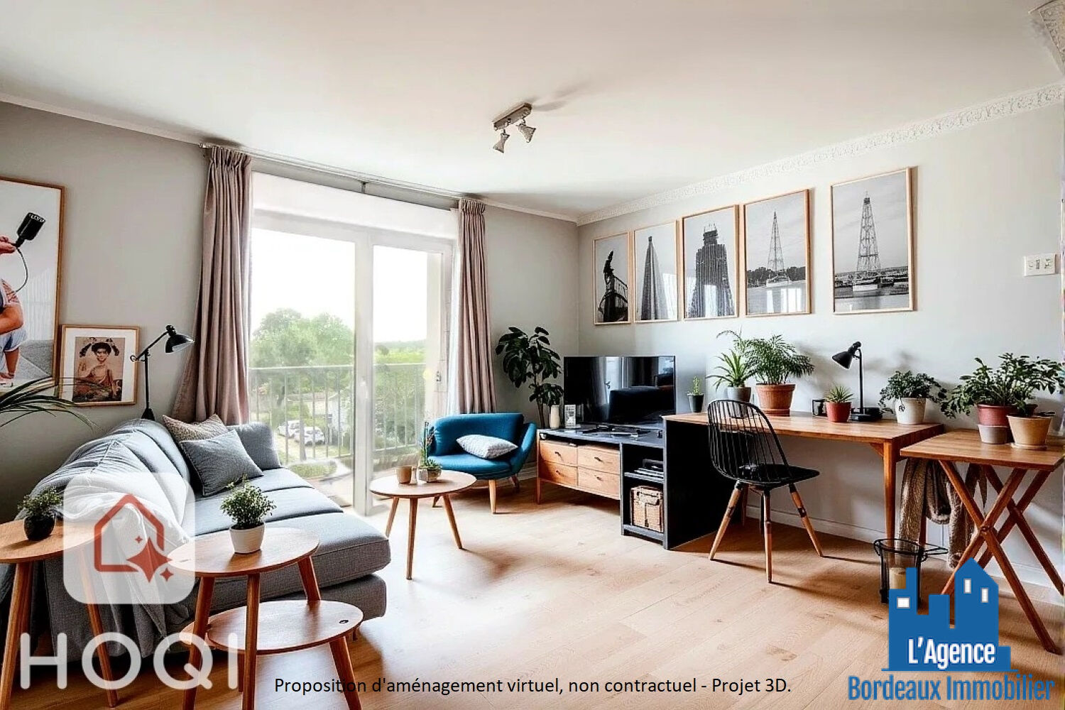 Photo EXCLUSIVITÉ ! LE HAILLAN - APPARTEMENT TYPE 2 DE 47 M² AVEC UN BALCON + PLACE DE PARKING EN SOUS-SOL. Benoît TREMENT. image 1/6