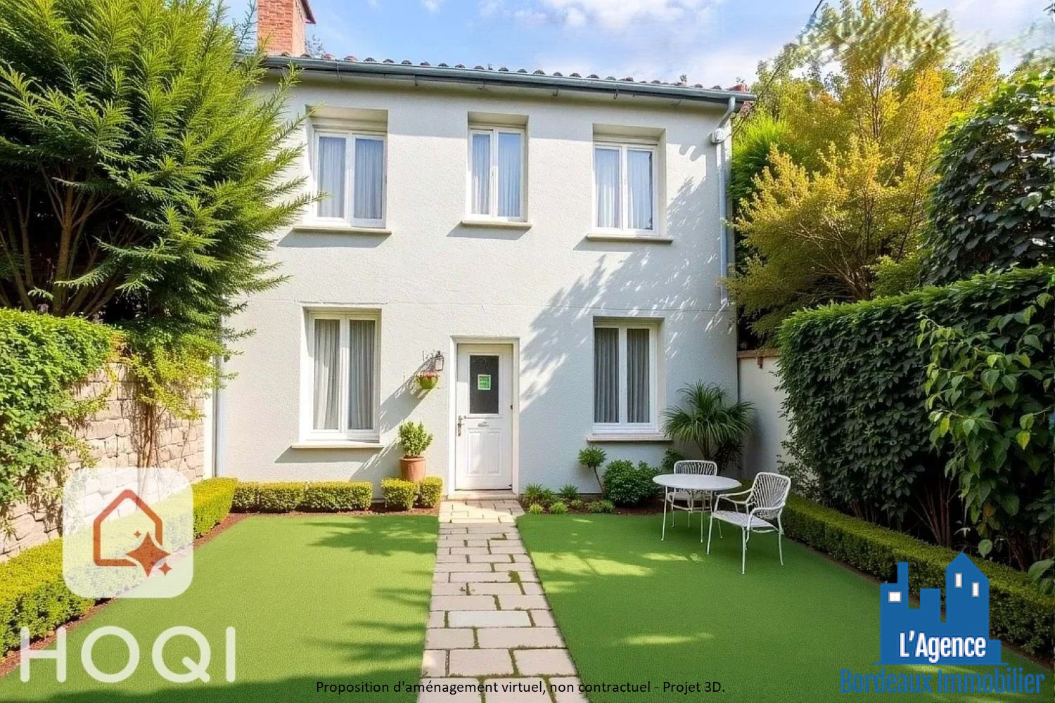 Photo EXCLUSIVITÉ ! BORDEAUX - MAISON DE TYPE 5 DE 95 M² AVEC JARDIN DE 60 M² . Benoît TREMENT O6.51.26.22.32. image 1/6