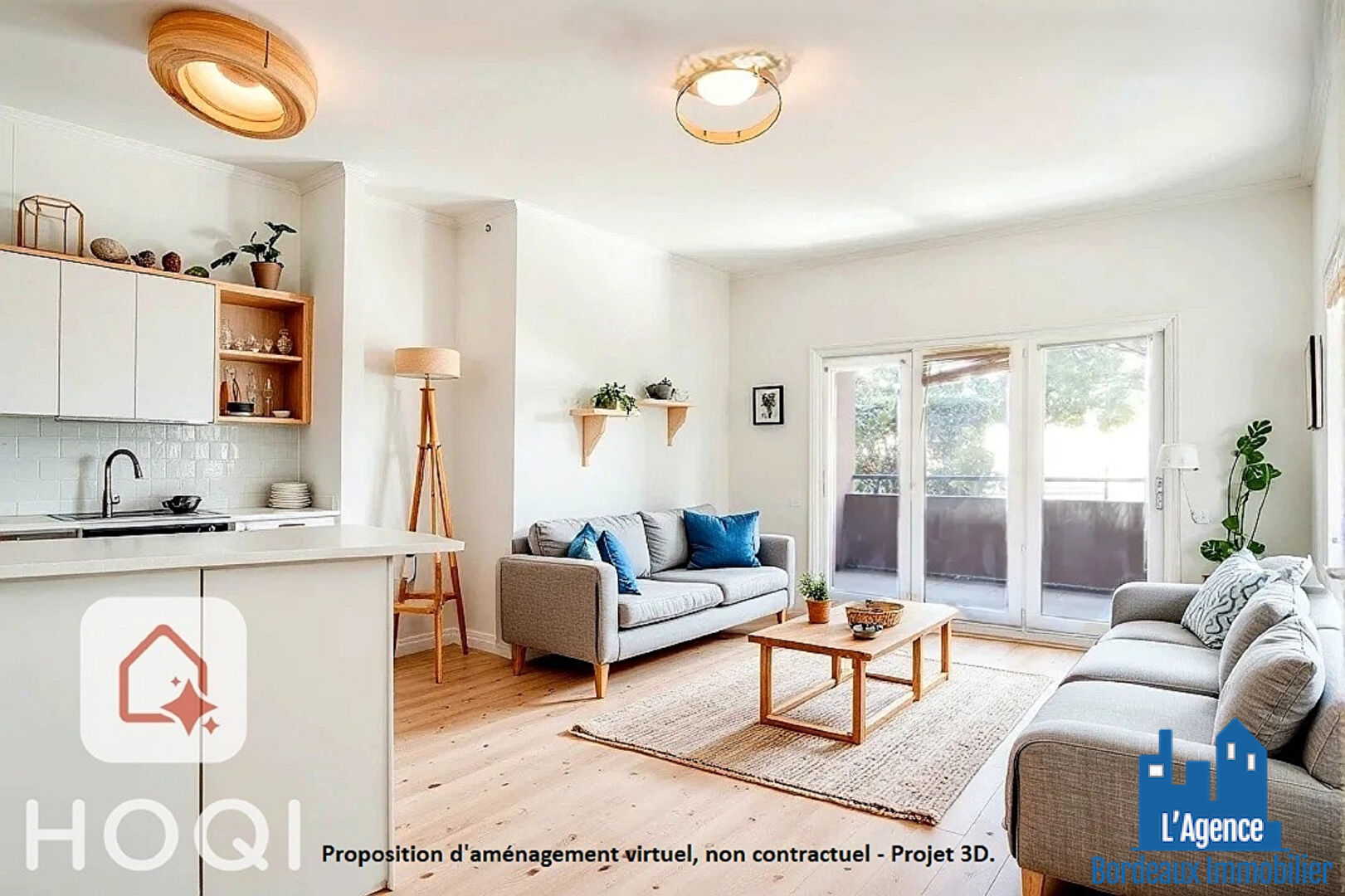 EXCLUSIVITÉ ! MÉRIGNAC-CAPEYRON - APPARTEMENT TYPE 3 D'ENVIRON 60 M² AVEC LOGGIA + PLACE DE PARKING. Benoît TREMENT - O6 51 26 22 32.