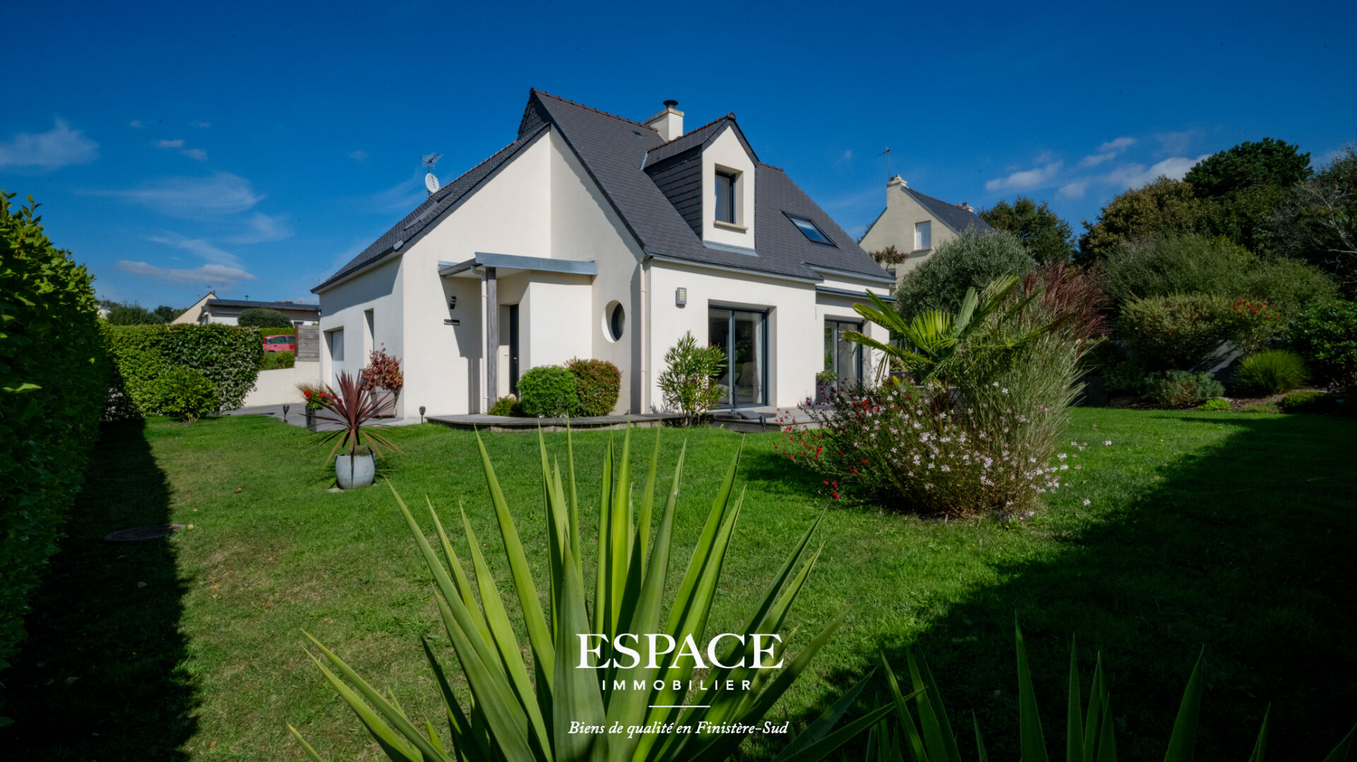 A vendre à Concarneau - contemporaine lumineuse et fonctionnelle de 2017 à deux pas de la voie verte