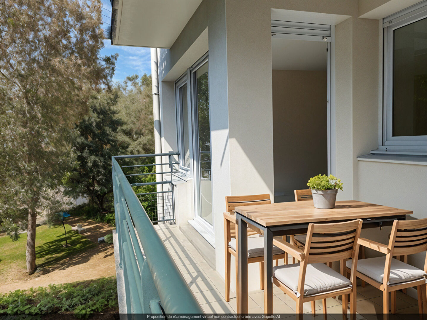 Appartement T2 avec large balcon sud-ouest