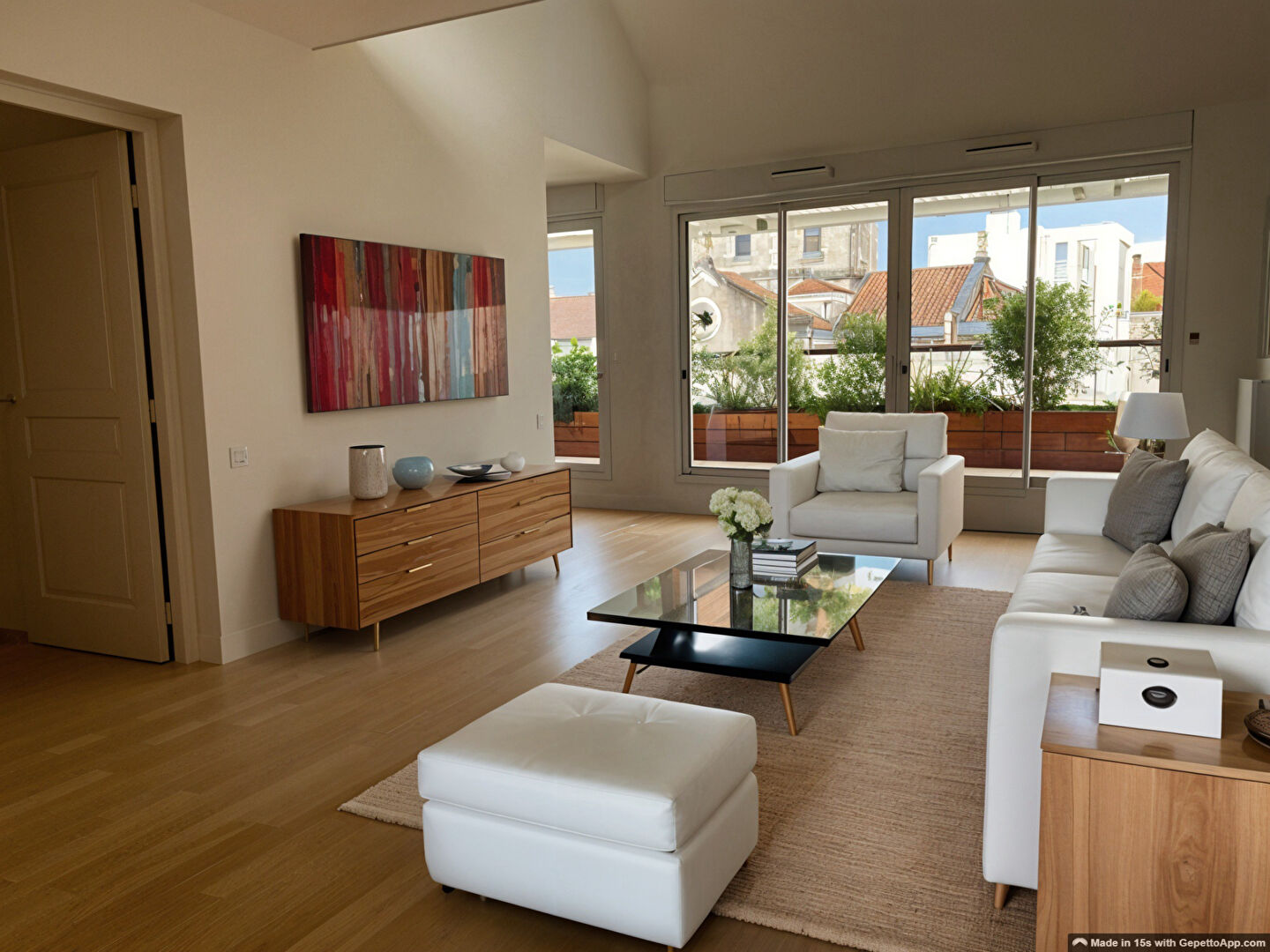 Photo Bel appartement duplex de 166 m² avec deux terrasses sud et ouest dans un immeuble de standing avec ascenseur très calme image 4/6