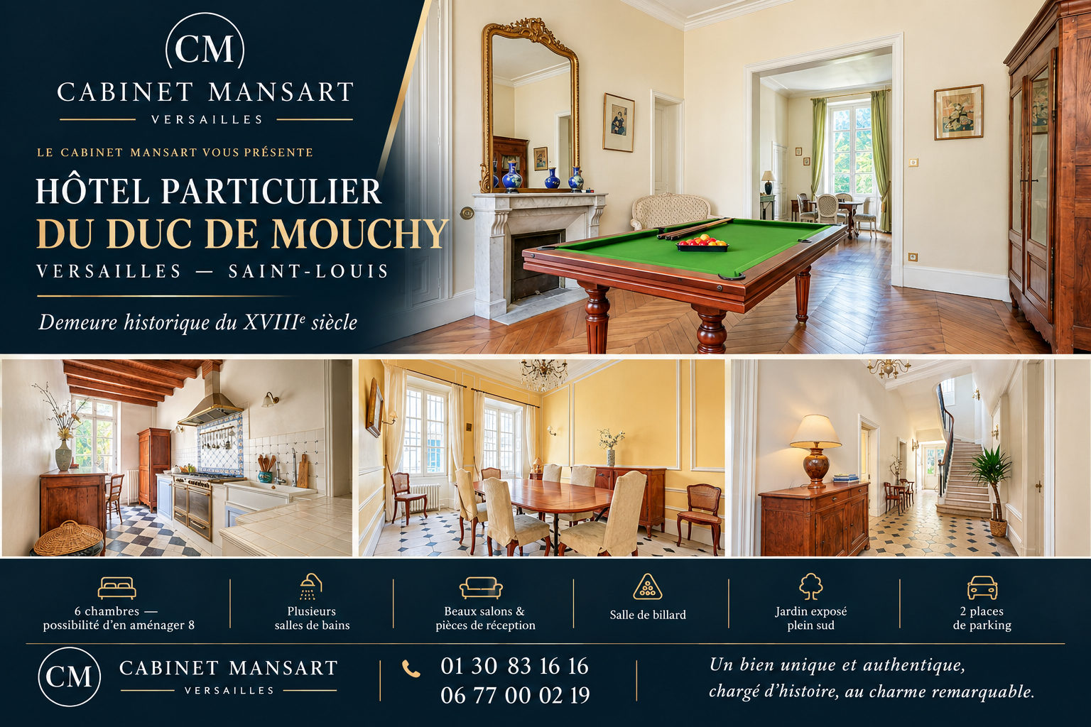 Agence immobilière de Cabinet Mansart
