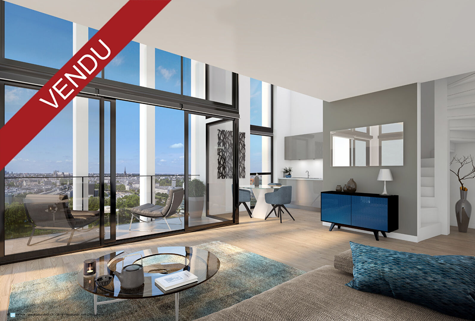 VENDU - NANTES PROCHE CENTRE VILLE PROGRAMME NEUF IMMOBILIER - Vente appartements neufs