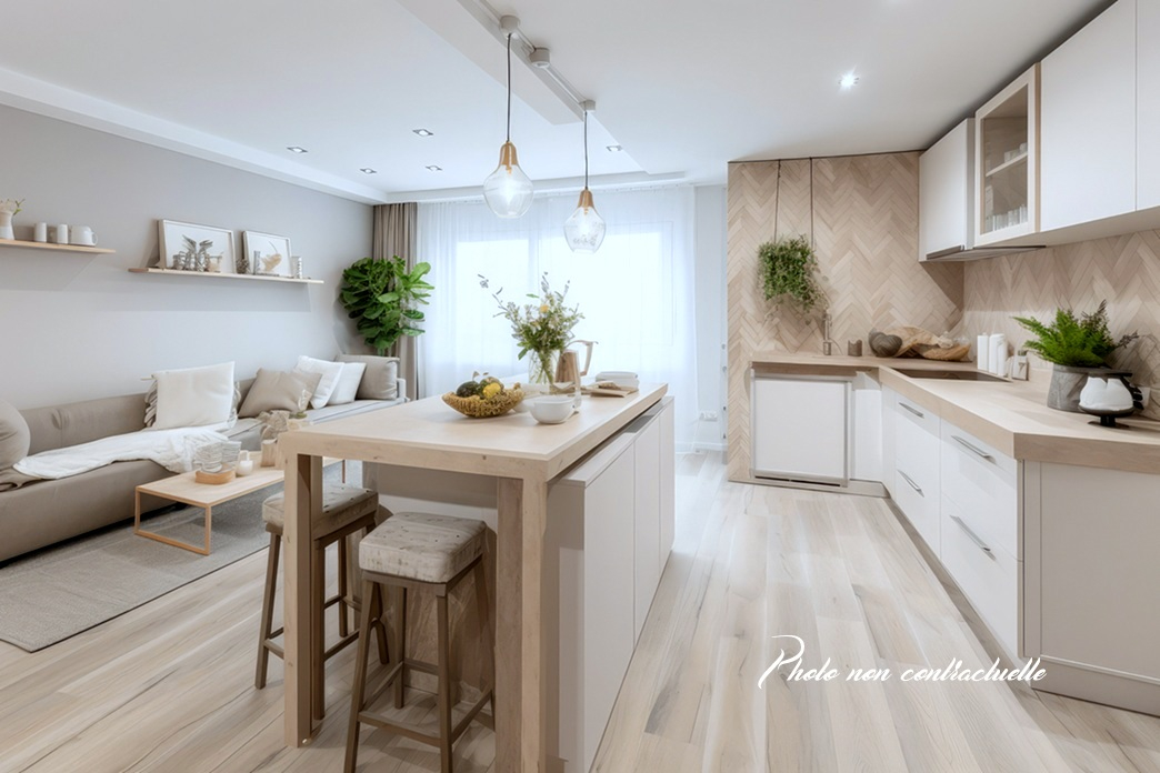 DINARD  - Appartement 3 pièces - 72.88m²- 1er étage avec ascenseur - loggia de 10.45m² - garage