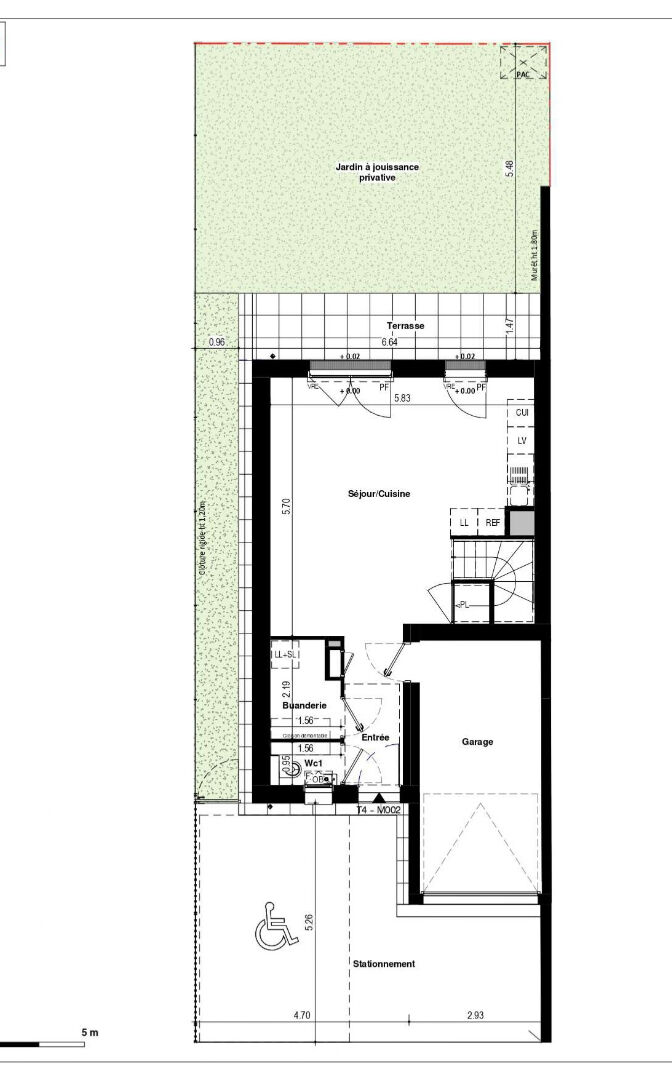 Photo COURROUZE / ST JACQUES - MAISON 4 PIECES 84.90m² - jardin 53.39m² - garage et stationnement image 2/5