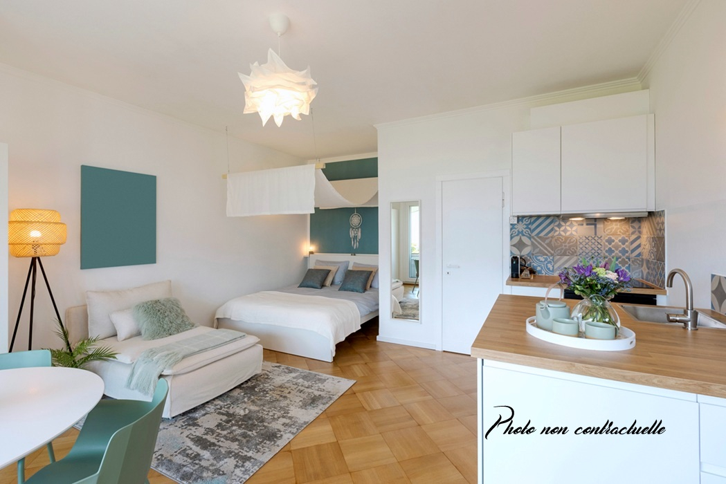 RENNES - Appartement 1 pièce de 25.87m² - 1er étage - ascenseur