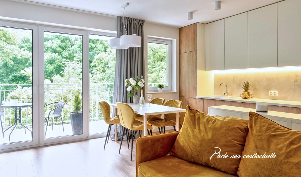 SAINT MALO - ST SERVAN - Appartement 3 pièces de 60.88m² - 2ème étage - loggia - stationnement