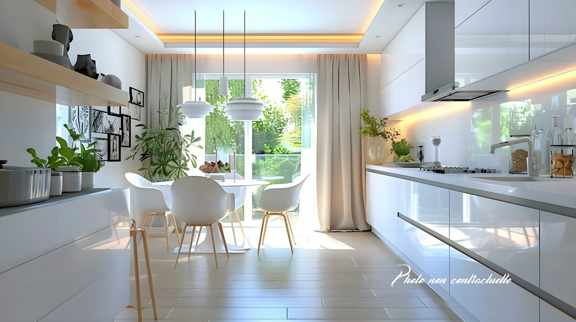 PLEURTUIT - Appartement 3 pièces de 61.98m² Ouest - 1er étage - ascenseur - stationnements