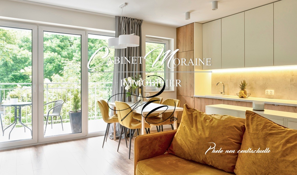 LA RICHARDAIS - Appartement 2 pièces de 42.05m² Sud - dernier étage - balcon 14.05m² - stationnements