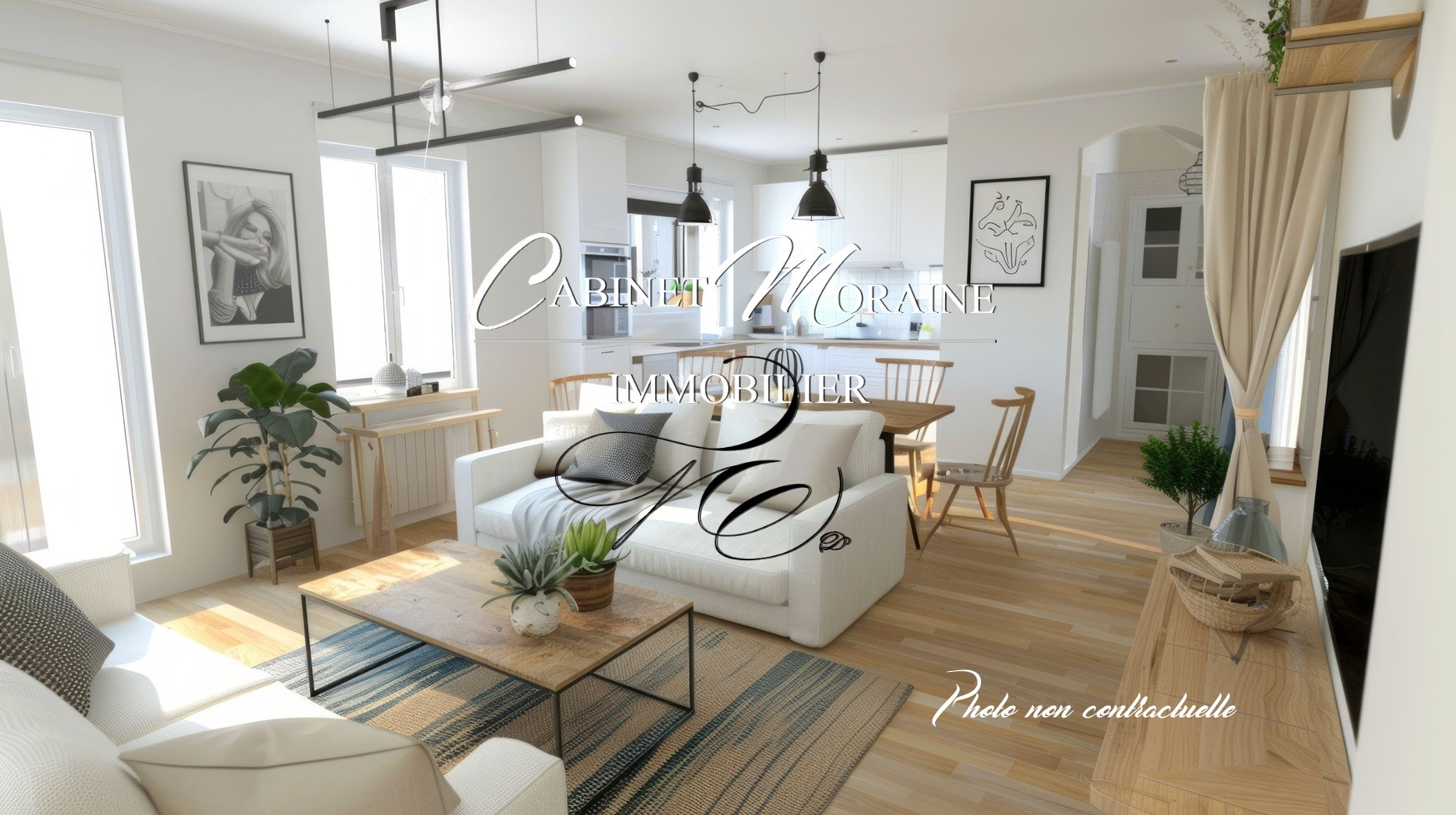 LA RICHARDAIS - Appartement 4 pièces de 83.50m² Sud- 2ème étage - ascenseur - balcon 12.05m² - stationnements