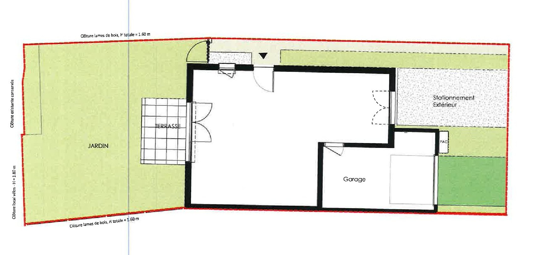 Photo LA RICHARDAIS - Maison 4 pièces 88.53m² Ouest - jardin 64.95m² - terrasse - garage image 2/5