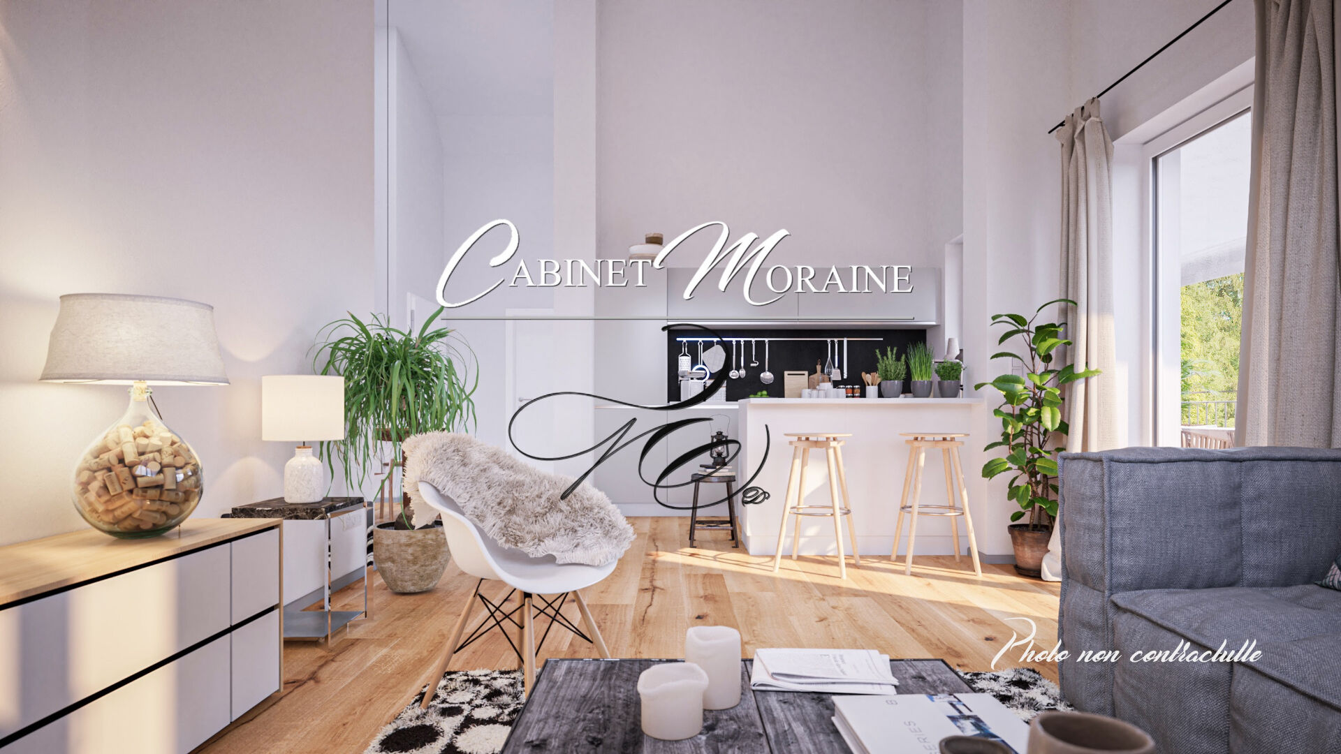 VEZIN LE COQUET - Appartement 3 pièces 58.74m² Sud - rez-de-jardin - terrasse 15.92m² - stationnements