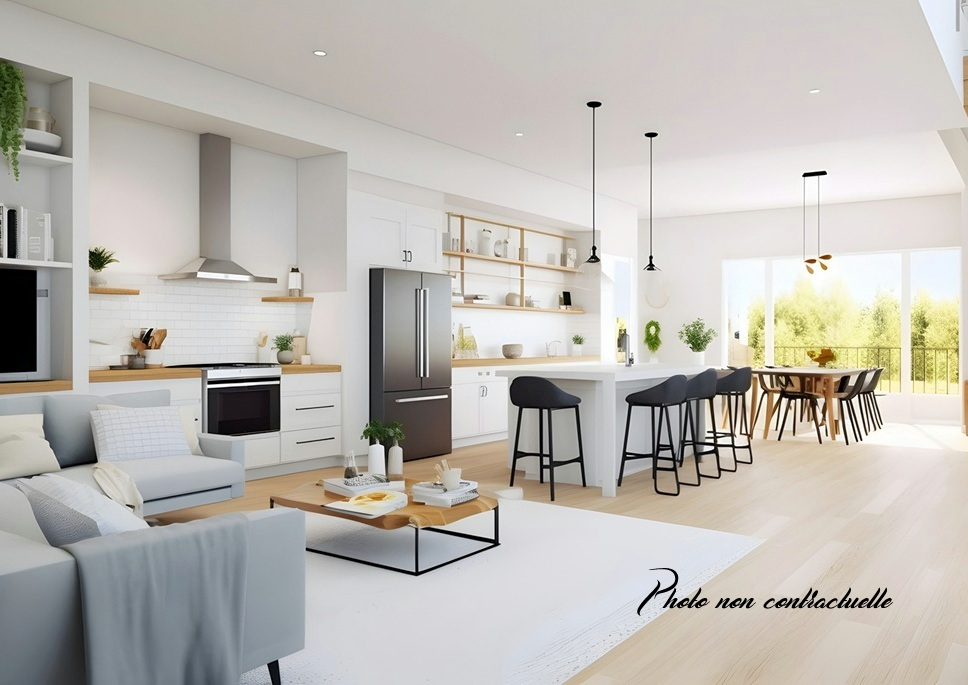 Photo SAINT NAZAIRE Centre Ville - Appartement 3 pièces 74.13m² Ouest - 1er étage - balcon 5.75m² - garage image 1/3