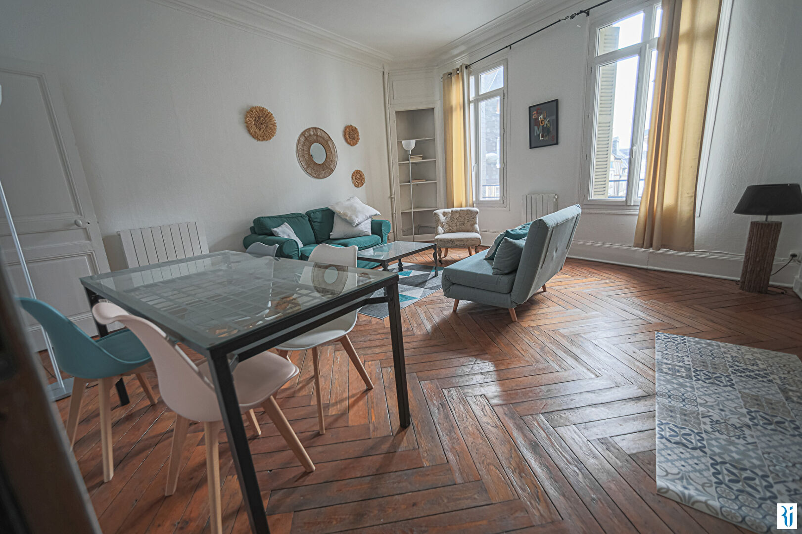 F3 meublé ROUEN - 3 pièce(s) - 64.17 m2 - Référence : THIR-BEAUV-2EME