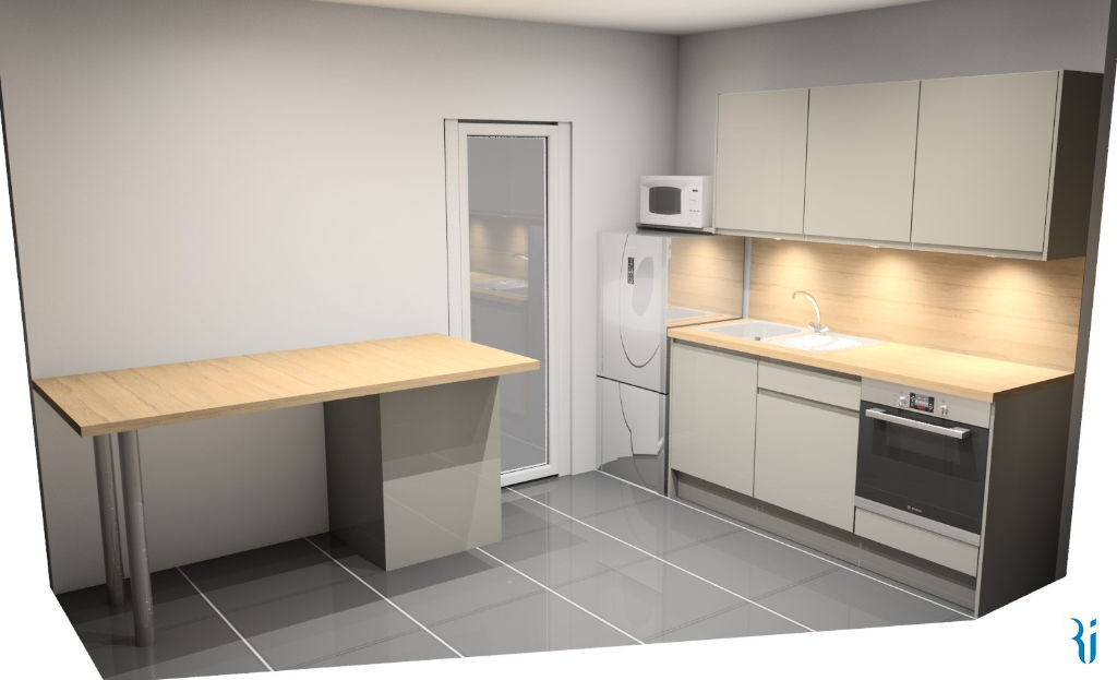 F2 + PARKING PROCHE CHU - Référence : WEB-ROB-2EME