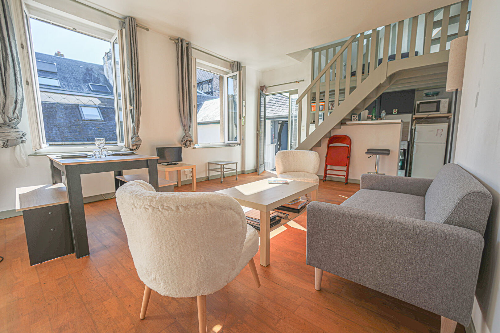 Appartement Rouen 3 pièce(s) 64.42m2 au sol et 43.08 m2 carrez -  Référence : MAL-GANT-3EME