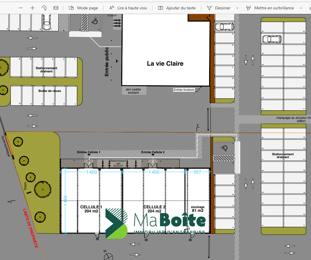 Photo MABLY, Locaux commerciaux de 200 m² à 480 m² image 4/5
