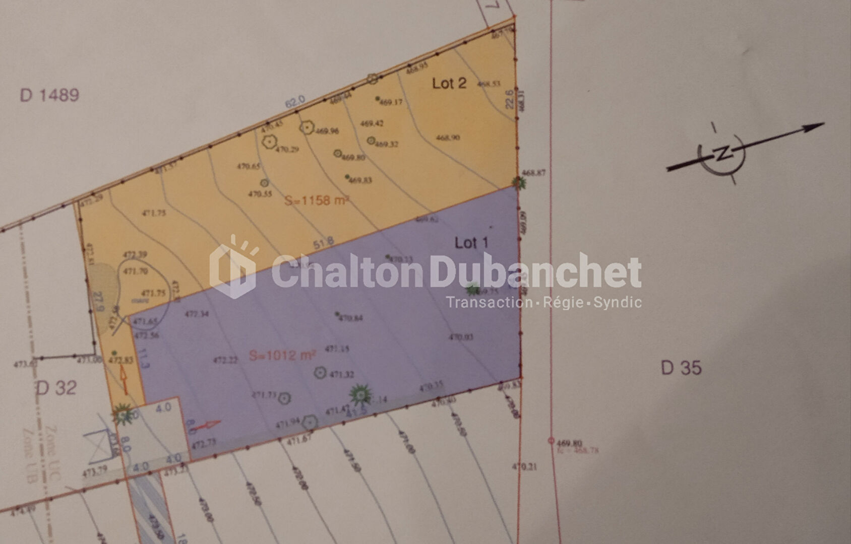 Photo CORDELLE - Terrain de 1 012 m² image 4/4