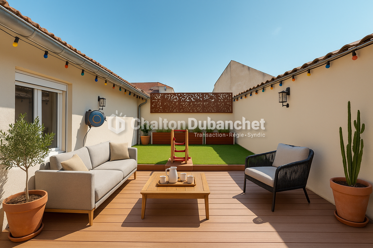 Appartement Le Coteau 136 m2 avec terrasse.