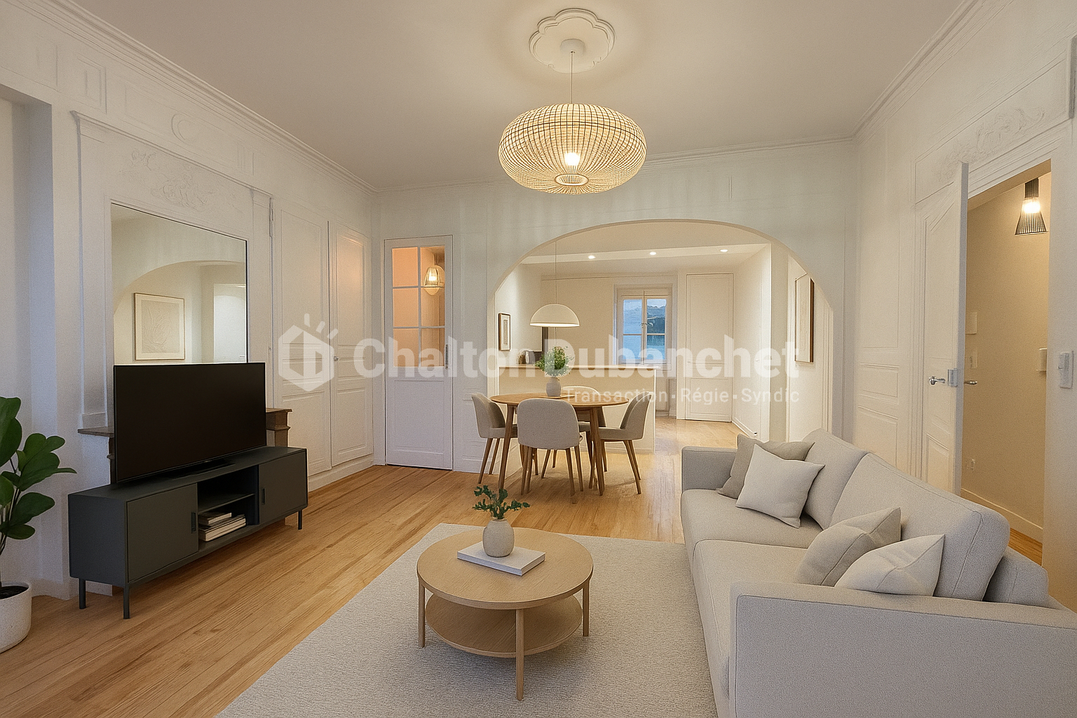 LE COTEAU - Appartement T4 entièrement rénové  idéalement situé au coeur des commerces