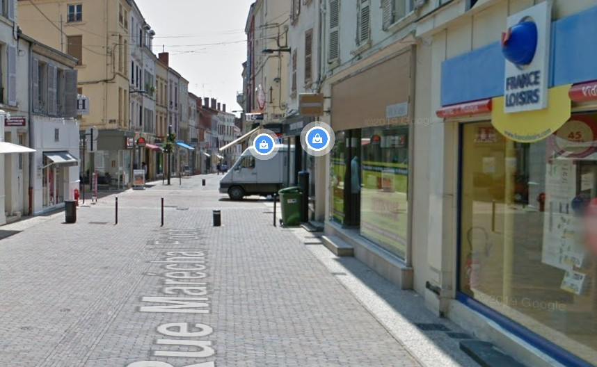 RESTAURATION - MURS COMMERCIAUX RUE PIETONNE / FOCH SULLY