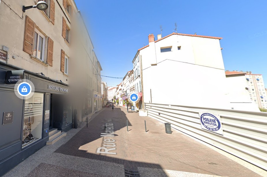 Photo RESTAURATION - MURS COMMERCIAUX RUE PIETONNE / FOCH SULLY image 2/3