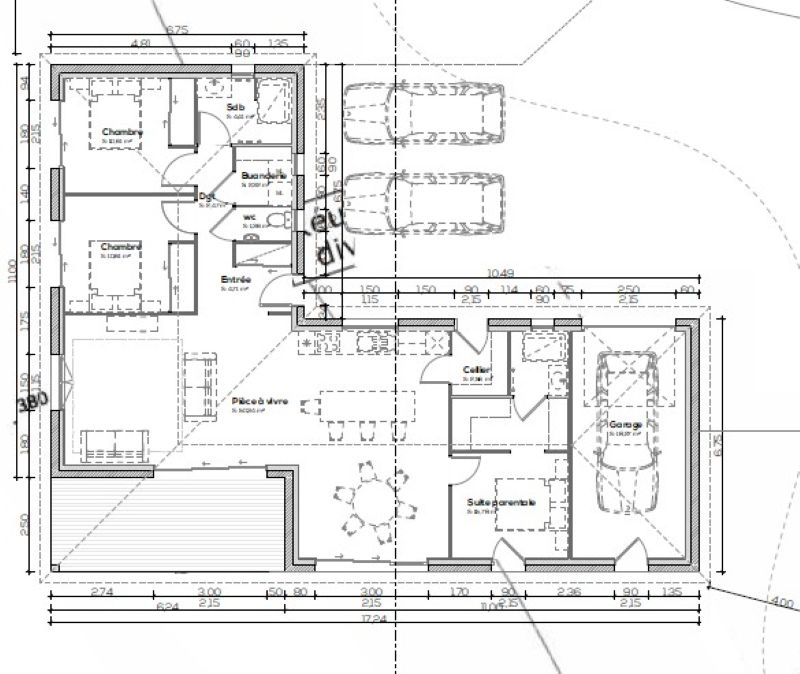 Photo SAINT  VICTOR SUR RHINS - Terrain de 1396 m² image 3/3