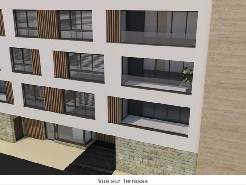 Photo EXCLUSIVITE - ROANNE PORT PROGRAMME NEUF  - Résidence haut de gamme - Appartement 75.59 m² (lots 4)  avec terrasse de 11.91 m² image 4/6