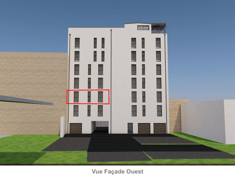 Photo EXCLUSIVITE - ROANNE PORT PROGRAMME NEUF  - Résidence haut de gamme - Appartement 75.59 m² (lots 4)  avec terrasse de 11.91 m² image 5/6