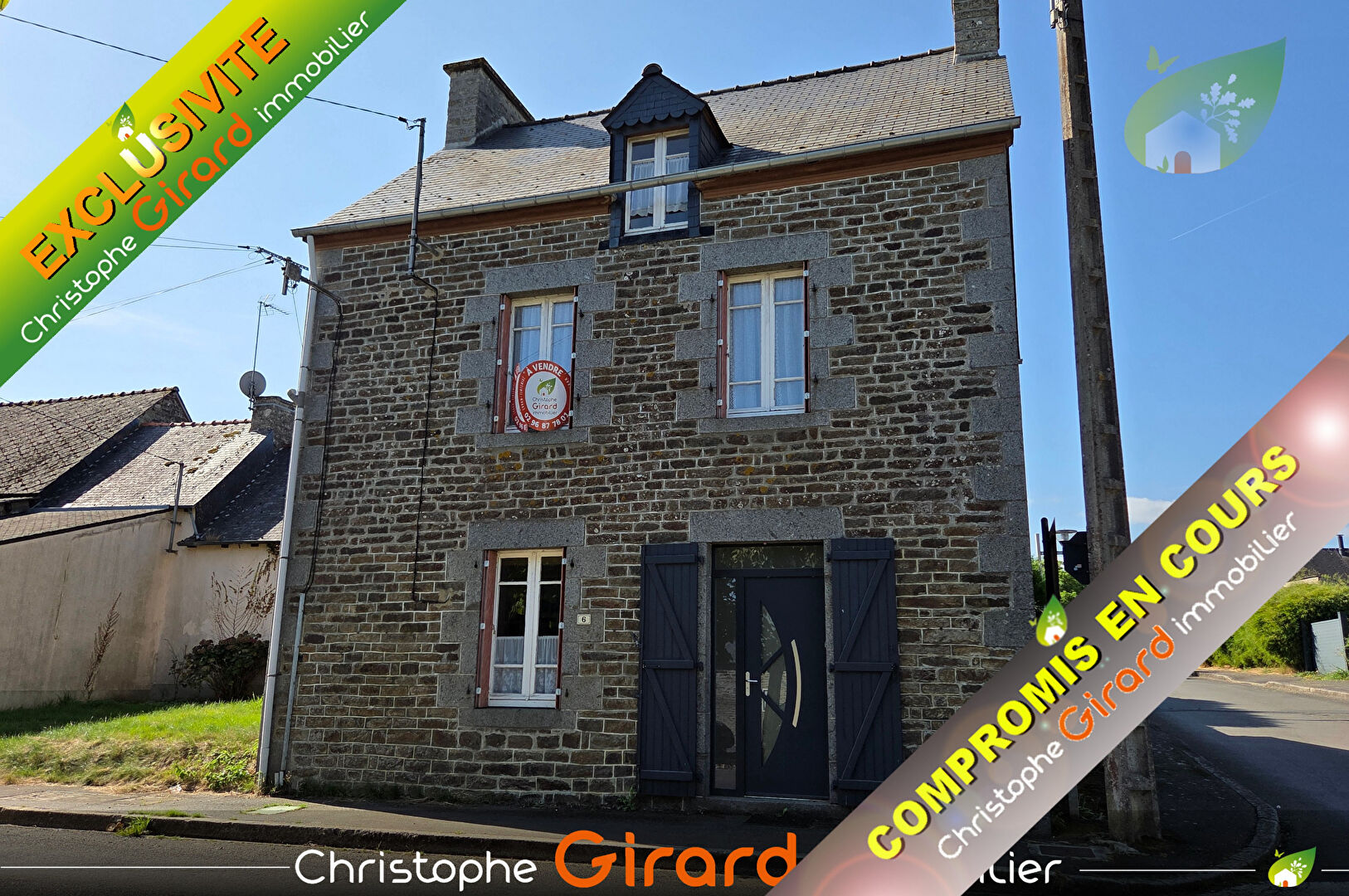 Agence immobilière de Christophe Girard Immobilier EVRAN
