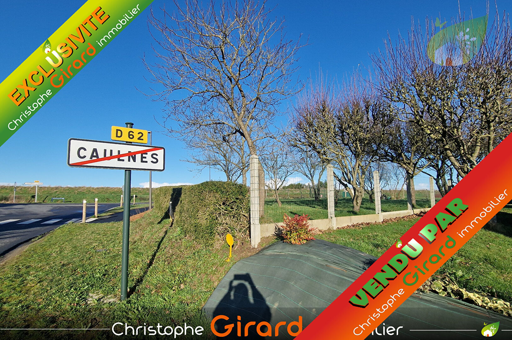 Photo Terrain constructible et viabilisé 578 m² - CAULNES (22350) image 5/5