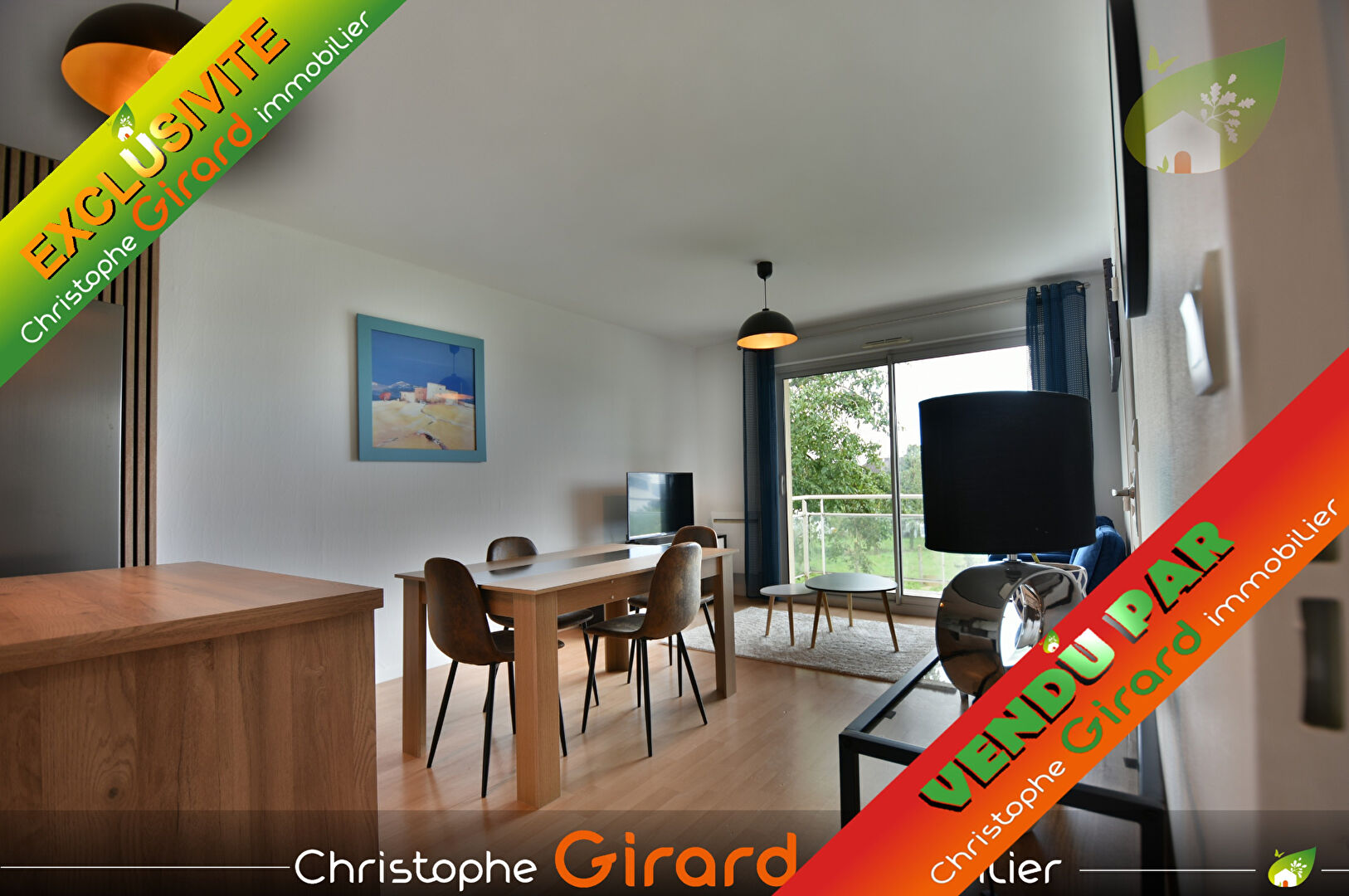 Photo Appartement 2 pièces 42 m² SAINT-DOMINEUC (35190) à 1 min de l'axe RENNES (35)-SAINT-MALO (35)) image 3/6