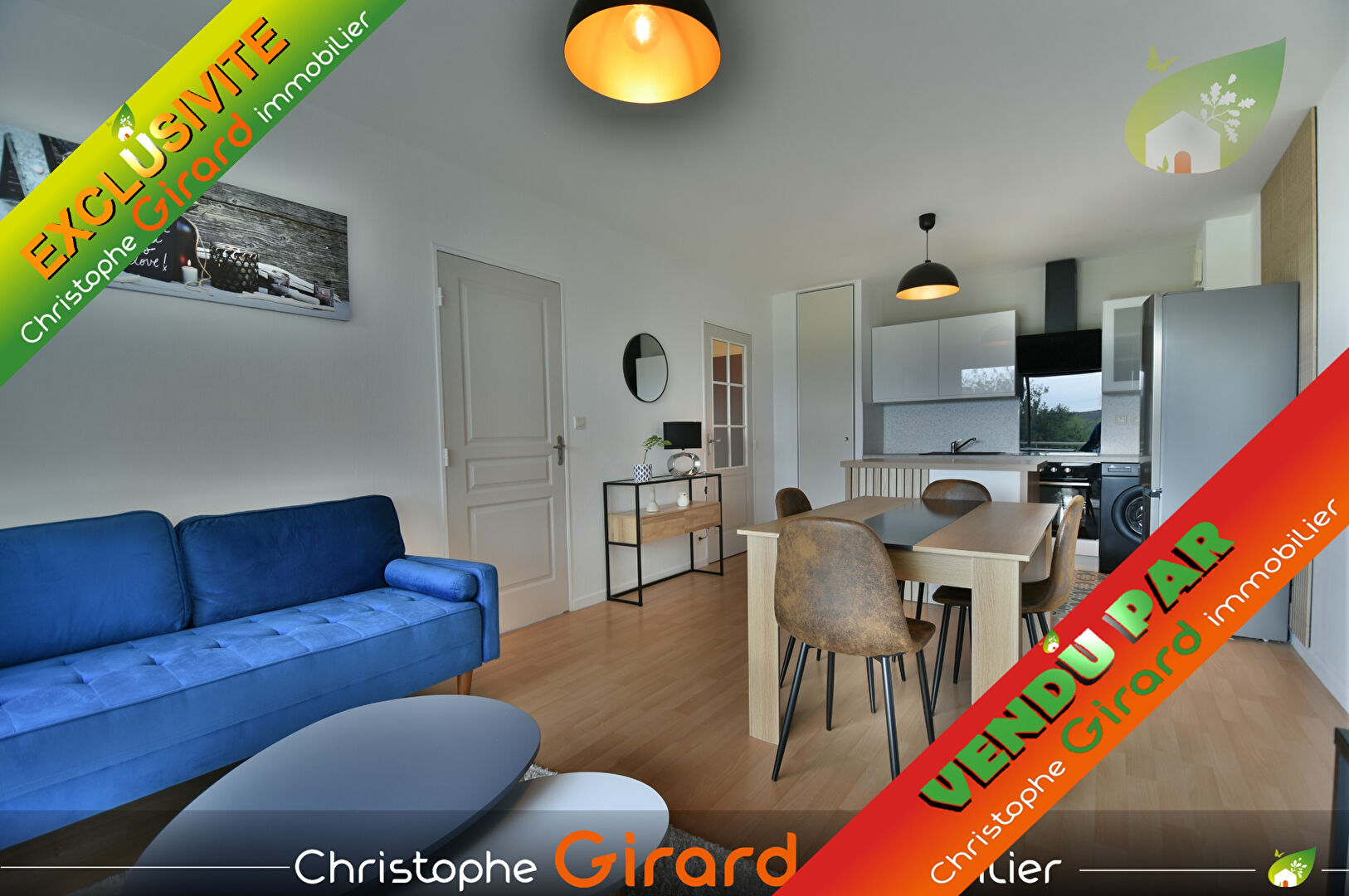 Photo Appartement 2 pièces 42 m² SAINT-DOMINEUC (35190) à 1 min de l'axe RENNES (35)-SAINT-MALO (35)) image 5/6