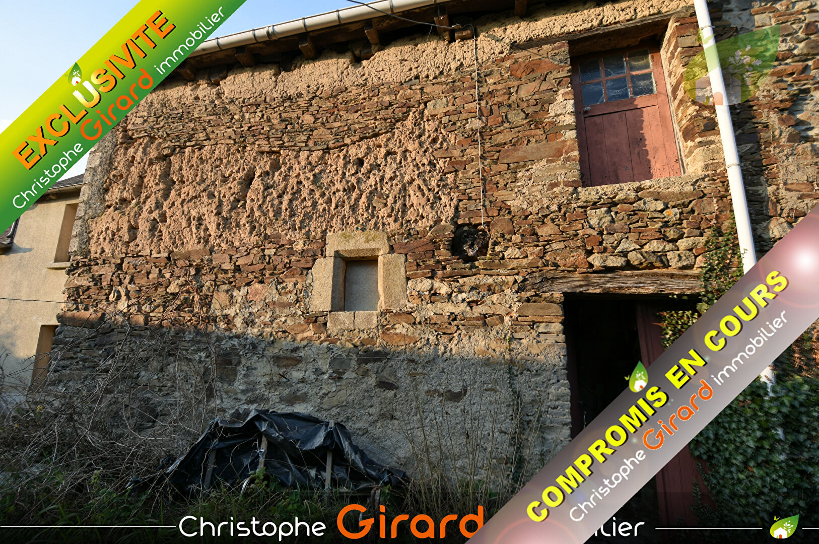 MAISON  A RENOVER AUX CHAMPS GERAUX (22630)