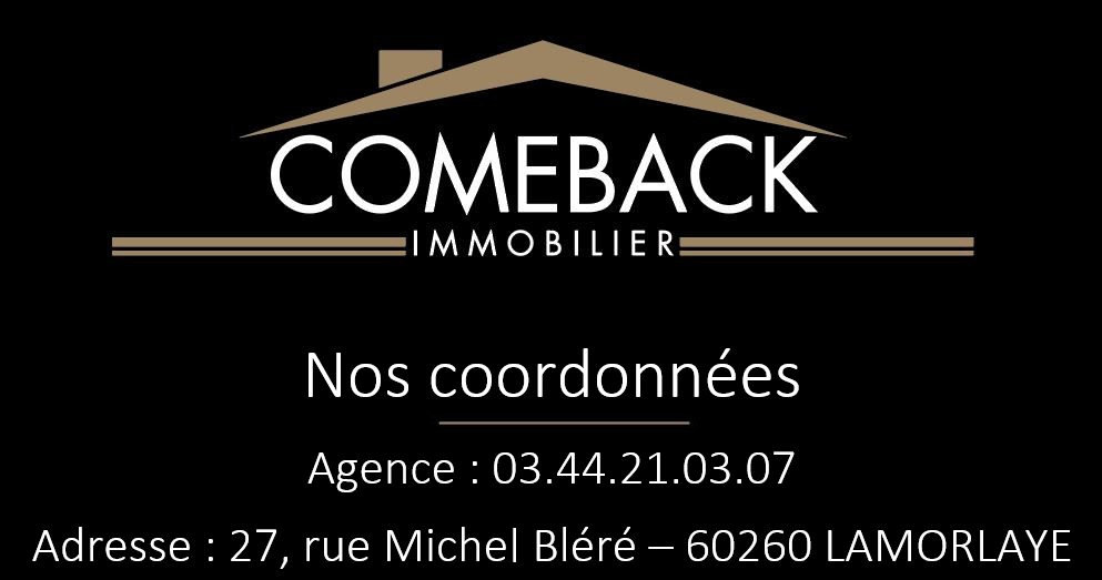Agence immobilière de 
 COMEBACK IMMOBILIER - ComeBack Immobilier 

