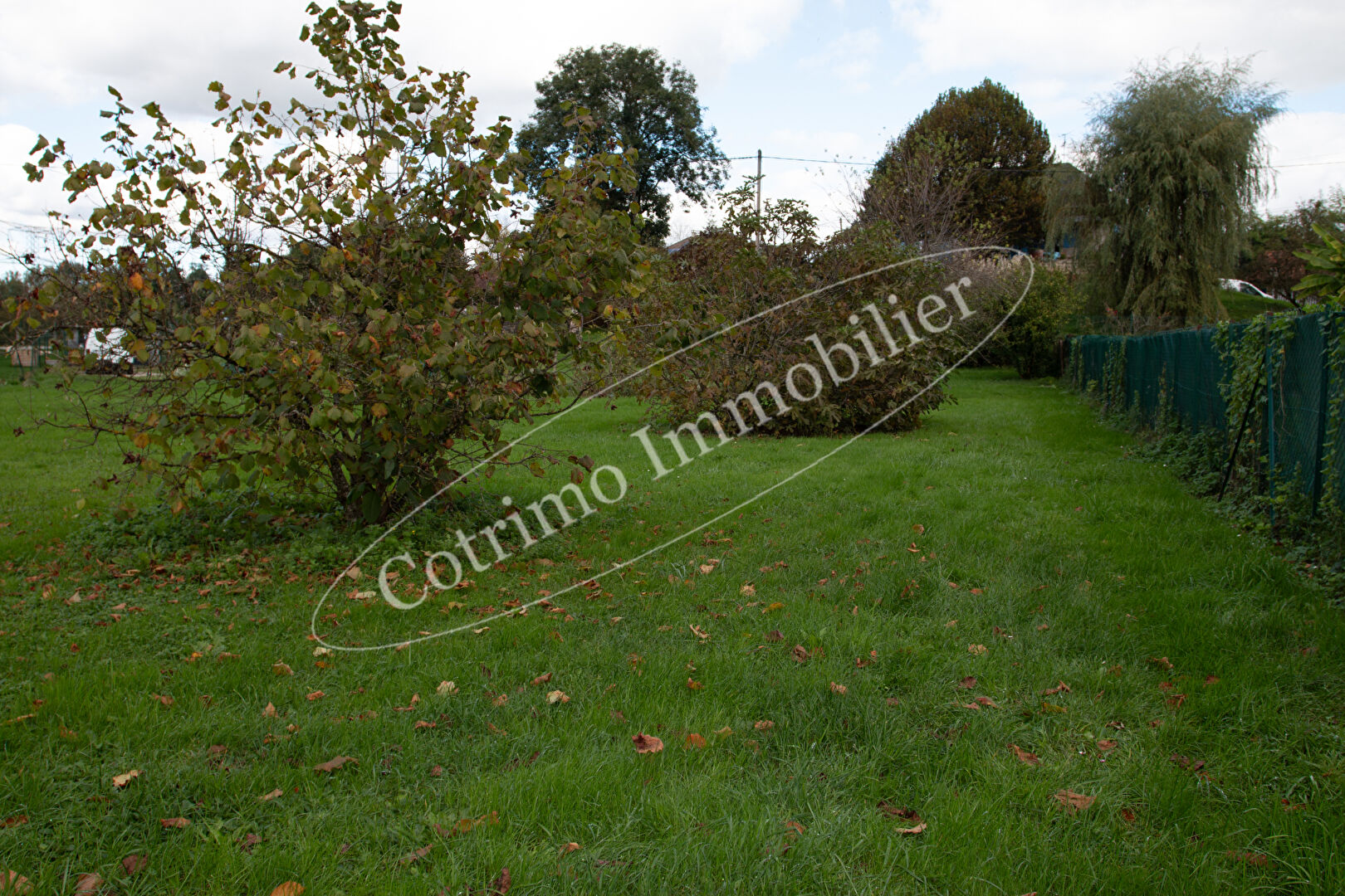 Photo Terrain Domessin 1400 m2 image 3/4