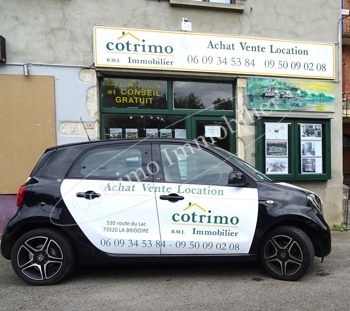 Photo Terrain Domessin 1400 m2 image 4/4